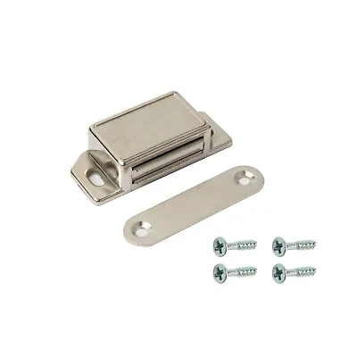 Heavy Duty Magnetic Door Catch Cupboard Cabinet Wardrobe Door Magnet Latch 6kg • £2.99