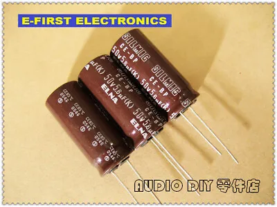 1pcs ELNA SILMIC CE-BP (RBL) 5.6uF/50V  Audio Non-polar Electrolytic Capacitor • $3.59