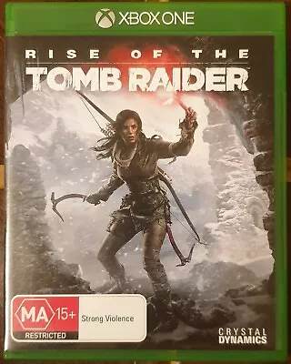 Rise Of The Tomb Raider Microsoft Xbox One Pal VGC • $10