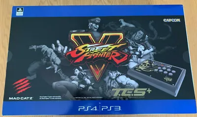 £200 • Buy TES+ MadCatz Fightstick Street Fighter 5 SF5 SFV Arcade PS3 PS4 Rare