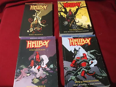 Hellboy Books 2018-Volumes 1-4 Used Condition • $10.99