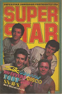 Super Star Songbook Magazine - 1976 - Slik - MIDGE URE - Glitter Band • £2.99