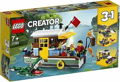 LEGO 31093 Creator 3 IN 1 Riverside Houseboat | Retired Hard To Find • $69.95