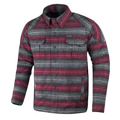 Motorbike Motorcycle Shirt Reinforced Linning Shirt Made With Kevlar-CE Armour • $101.14