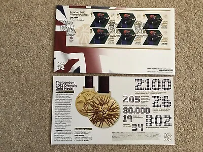£24 • Buy The London 2012 Olympic Gold Medal Stamps – Collection 4 - Sale!