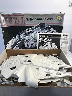 Vintage 1983 MPC Star Wars Return Of Jedi Millennium Falcon Model See  Photos • $80