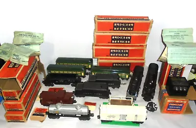 Lionel O Gauge Train Sets Pre And Postwar. 1942 Passenger Set  1948 Freight Set • $449.95