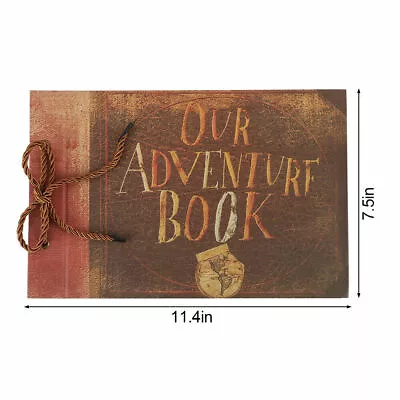 Our Adventure Book Photo Album Scrapbook Memory Anniversary DIY Xmas Gift UK • £5.99