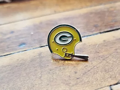 Vintage Jewelry 1960s Small Tie Clip Helmet Vince Lombardi Era Green Bay Packers • $16.88