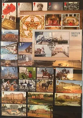 2014 GB Commemorative Sets - Used - Mainly Ex FDC's - Multiple Listings • £3.24