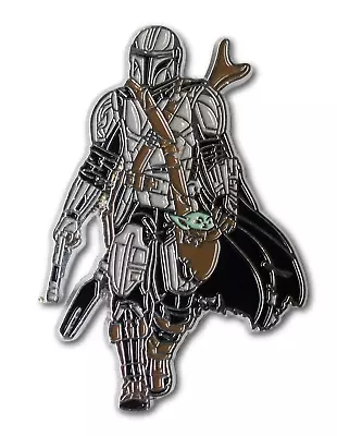 The Mandalorian The Child Baby Yoda Soft Enamel Pin Lapel Star Wars Collectible • $14.95