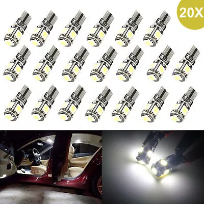 20X T10/921/194 LED Bulbs RV Trailer Backup Reverse Interior Lights Super White • $7.19