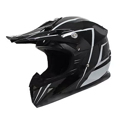 Black Australian ECE Approved Youth Kids Motocross Dirt Bike Motorcycle Helmet • $76.95