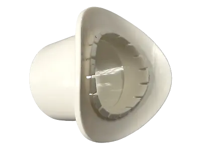 White 110mm To 55mm Clip In Boss Adapter Fitting - Waste Pipe To Soil Pipe • £8.99