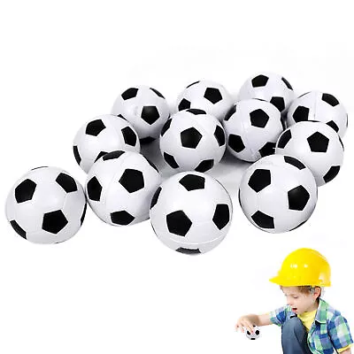 Mini Football Toys 12PC 4cm Sponge Foam PU Ball Football Toys For Kids • $10.34