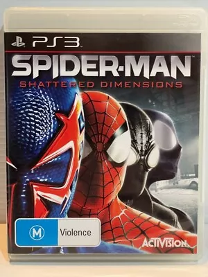 Spider-Man Shattered Dimensions Sony Playstation | PS3 PAL Complete With Manual  • $150