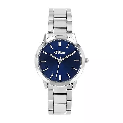 S.oliver Ladies Watch Wristwatch Stainless Steel 2038378 • $67.58