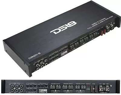 DS18 CANDY-6 6 Channel Car Motorcycle Stereo Sub Amplifier 1800 Watt Compact Amp • $289