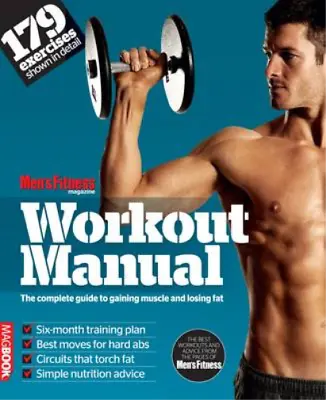 Mens Fitness Workout Manual MagBook Mens Fitness Used; Good Book • £3.36