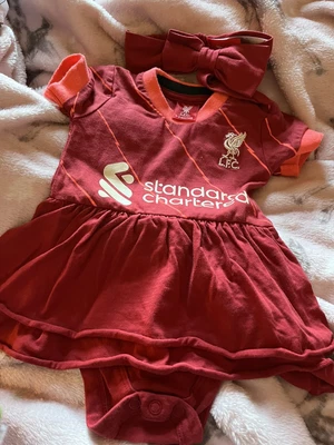 £3 • Buy Liverpool FC Babies Tutu Body Short Sleeve Baby Girls Dress LFC OFFICIAL