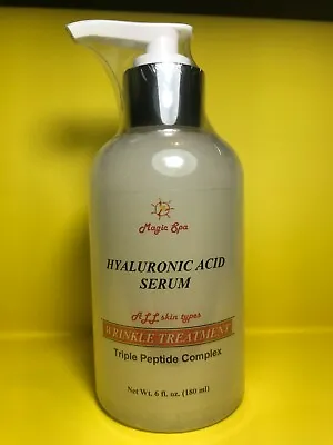 6oz Pure Hyaluronic Acid Serum Anti-Aging Wrinkle Filler Peptide Matrixyl 3000 • $18.90