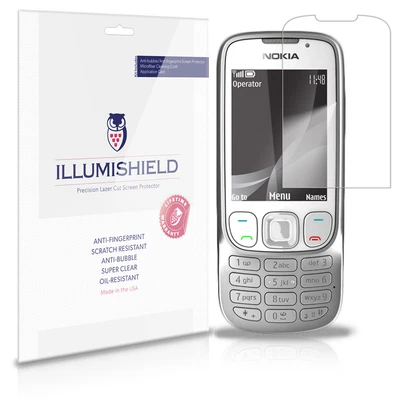 $7.65 • Buy ILLumiShield Anti-Bubble/Print Screen Protector 3x For Nokia 6303i Classic