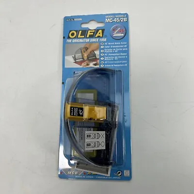 OLFA Handheld Mat / Mount Board Cutter : 45 Degree : MC-45/2B • $14.64