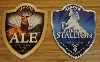 £2.99 • Buy Beer Pump Clips Job Lot - EXMOOR BREWERY