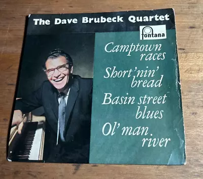 The Dave Brubeck Quartet ‎– Basin Street (1959) Fontana Jazz-7  EP Vinyl-G/VG • £0.99