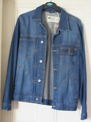 D-struct Project - Mens Blue Denim Jacket - Size M - Bnwt • £14.99