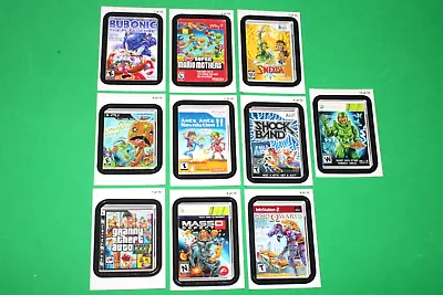 2012 Topps Wacky Packages ANS9 All-New Series 9 LAME GAME STICKERS 10 CARD SET • $12