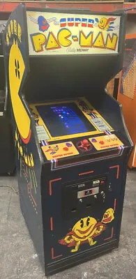 SUPER PAC-MAN ARCADE MACHINE By MIDWAY 1982 (Excellent Condition) *RARE* • $3659