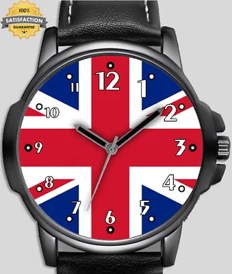 Flag Of United Kingdom Union Jack Unique Stylish Wrist Watch • £31.94