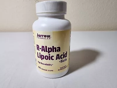 Jarrow Formulas Inc. Vegan R-Alpha Lipoic Acid With Biotin 60 Veg Caps • $14.95