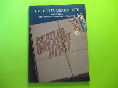 Vintage The Beatles Greatest Hits Harmonica Songbook • $30