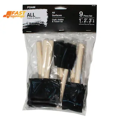 2 In. Flat Disposable Foam Paint Brush (9 -Pack) • $10.27