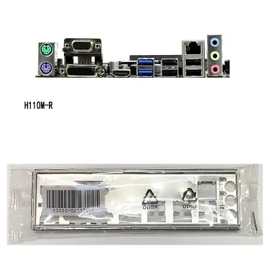 Backplate For ASUS H110M-R Motherboard IO Shield Plate I/o O Shield • $12.36