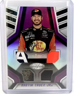 Martin Truex Jr. 2018 Panini Certified Racing Quad Relic #2/10 • $15