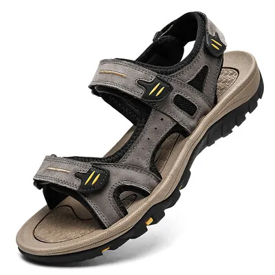Casual Comfortable Men Sandals Soft Slip On Mens Sandal For Male Summer Sandle • £37.37