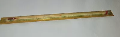 Vtg Made In  UK Fisherbrand 76mm Laboratory  Immersion Thermometer 0 -20 F  • $19.14