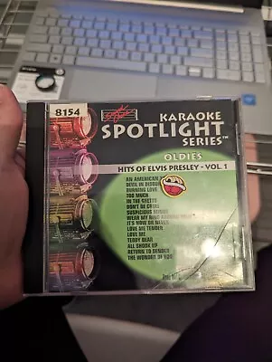 Sound Choice Karaoke Spotlight Series Hits Of Elvis Presley Vol 1 SC8154 CDG CD • $17.99