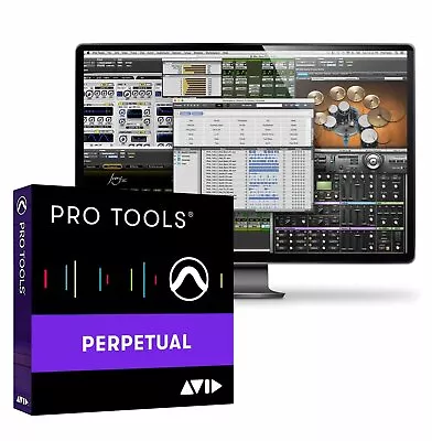 Avid Pro Tools Studio Perpetual W/ 1-Year Of Updates + Support Plan - BOXED • $599