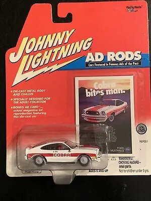 1978 Ford Mustang Cobra Ii          2001 Johnny Lightning Ad Rods   1:64 Diecast • $7.99