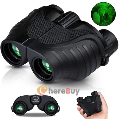 10X25 Zoom Binoculars Day Night Vision Outdoor Hunting HD Mini Small Telescope • $26.29