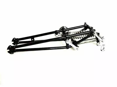 Triumph 3hw 3sw Wwii 350cc Front End Girder Forks Springer Chrome Black Paint • $1038.11