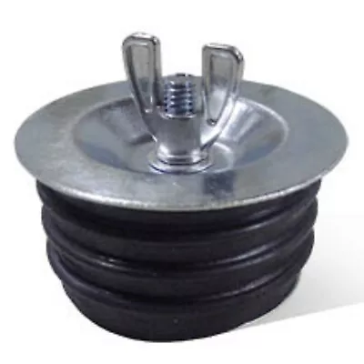 2-Pack. Plastic Rubber Wing Nut 3  Inch Plubing Pipe Test Plug New • $30.95