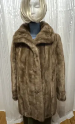 Fur Coat For “Country Pacer” Atissavel Fabric Imported From France Pre-Loved • $100