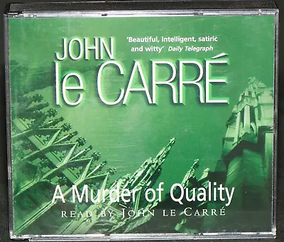 £4.48 • Buy John Le Carre - A MURDER OF QUALITY CD Audiobook (Dog Charity Sale) 