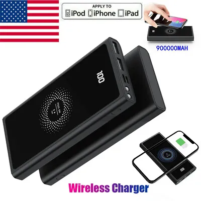 1000000mAh 4 USB Backup External Battery Power Bank Fast Charger For Cell Phone • $17.91
