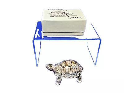 Vintage Wade 3.5  Porcelain Tortoise Trinket Dish Made In England New In Box • £31.63